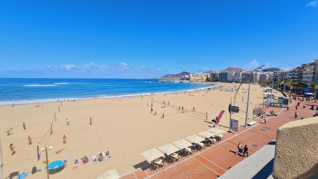 Appartamento Salema Beach, Primera Linea En Playa De Las Canteras Las Palmas de Gran Canaria Esterno foto